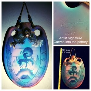 American Indian / SW Wall Art: Pottery Urn